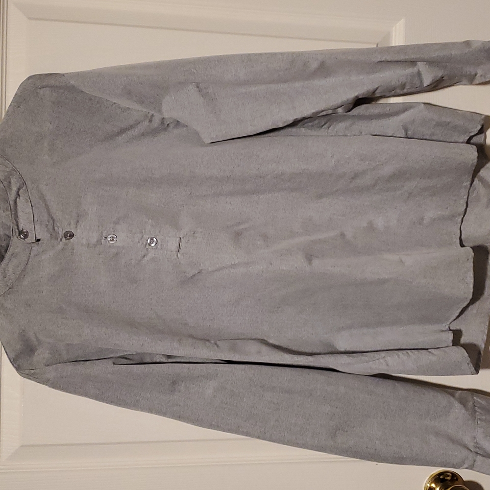 Mens five button pullover